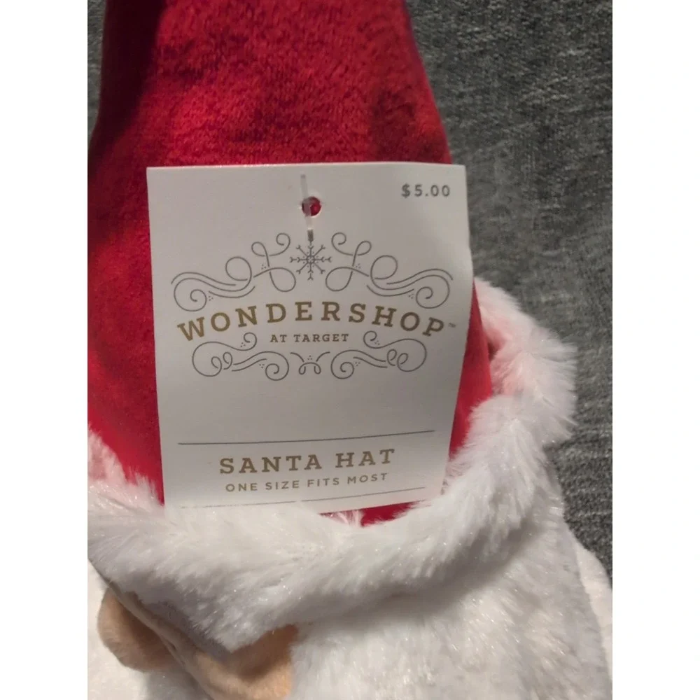 Wondershop Holiday Santa Hat NWT Festive Party Christmas Work Costume